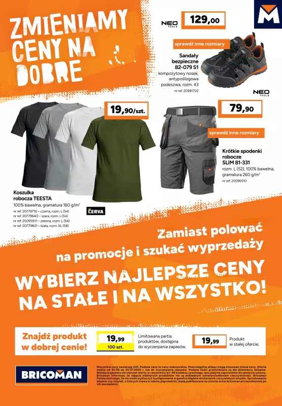 Bricoman - gazetka promocyjna Gazetka od poniedziałku 30.06 do niedzieli 20.07 - strona 12