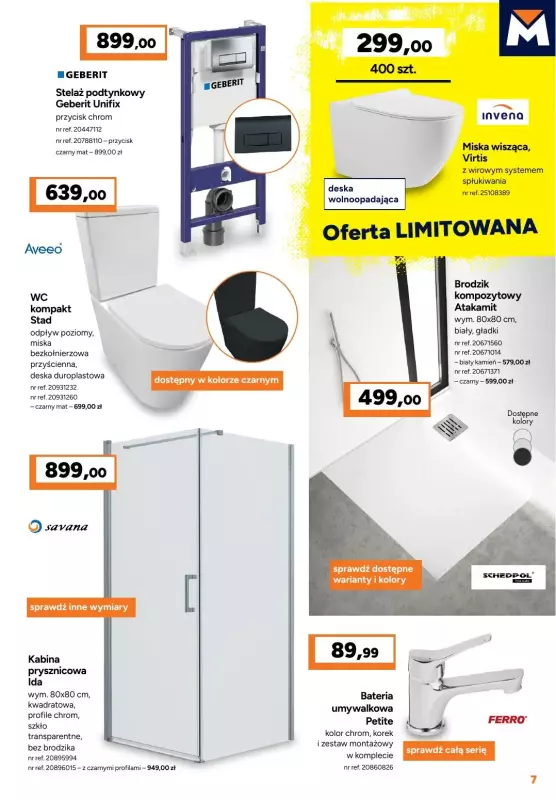 Bricoman - gazetka promocyjna Gazetka od poniedziałku 25.08 do niedzieli 14.09 - strona 7
