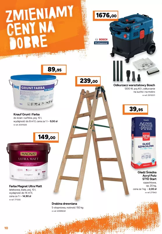 Bricoman - gazetka promocyjna Gazetka od poniedziałku 15.09 do niedzieli 05.10 - strona 10