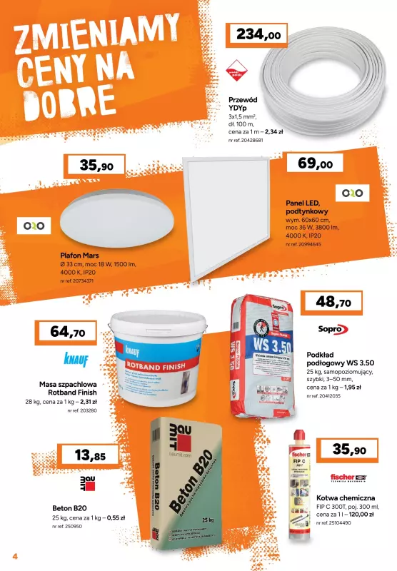 Bricoman - gazetka promocyjna Gazetka od poniedziałku 15.09 do niedzieli 05.10 - strona 4