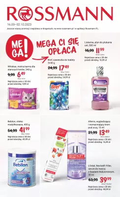 Gazetka promocyjna Rossmann - ważna od 16 wrzesień 2023 do 2 październik 2023