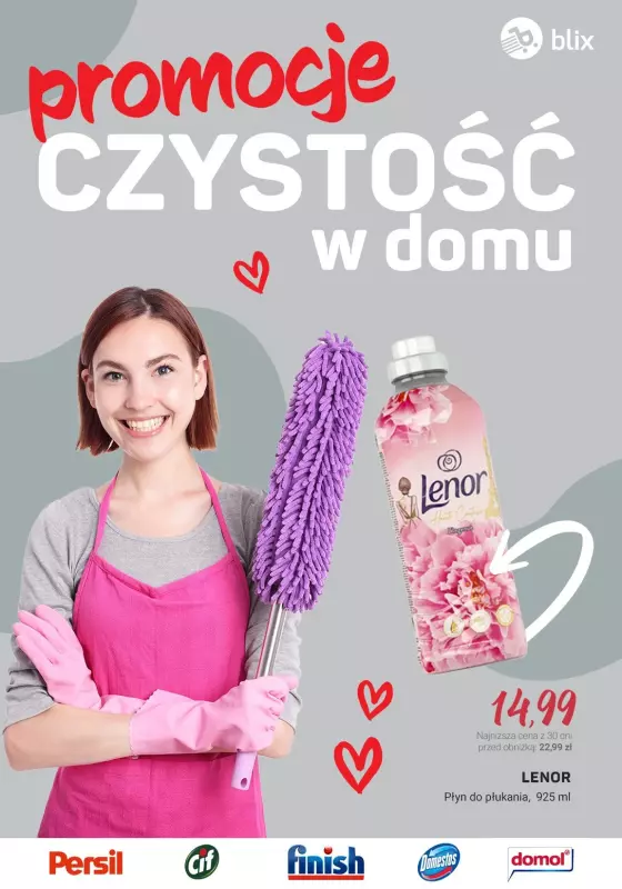 Rossmann - gazetka promocyjna Czystość w domu PROMOCJE od wtorku 16.07 do poniedziałku 22.07