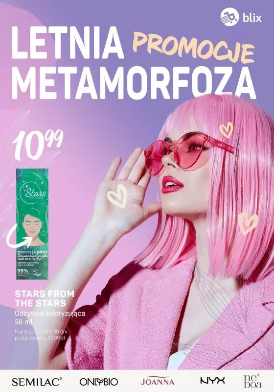 Rossmann - gazetka promocyjna Letnia metamorfoza PROMOCJE! od czwartku 01.08 do czwartku 08.08