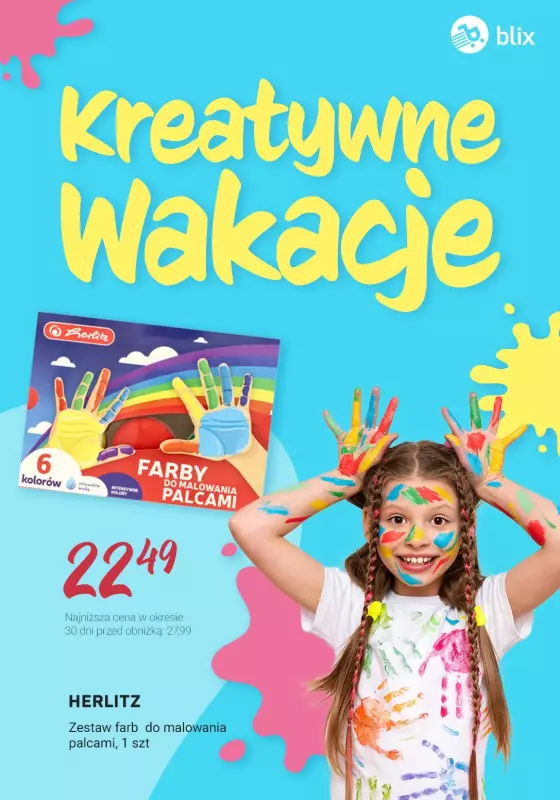 Rossmann - gazetka promocyjna Kreatywne wakacje od soboty 10.08 do piątku 16.08