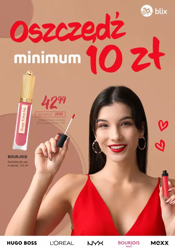 Rossmann - gazetka promocyjna Oszczędź miniumum 10 zł od środy 21.08 do wtorku 27.08