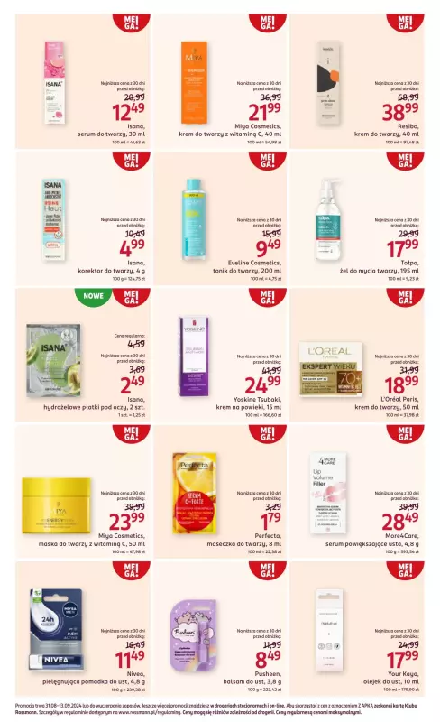 Rossmann - gazetka promocyjna Gazetka od soboty 31.08 do piątku 13.09 - strona 9