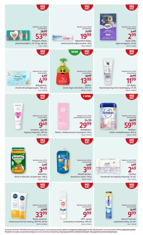 Rossmann - gazetka promocyjna Gazetka od soboty 31.08 do piątku 13.09 - strona 12