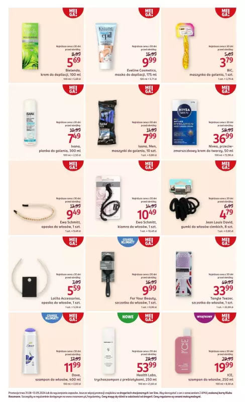 Rossmann - gazetka promocyjna Gazetka od soboty 31.08 do piątku 13.09 - strona 6