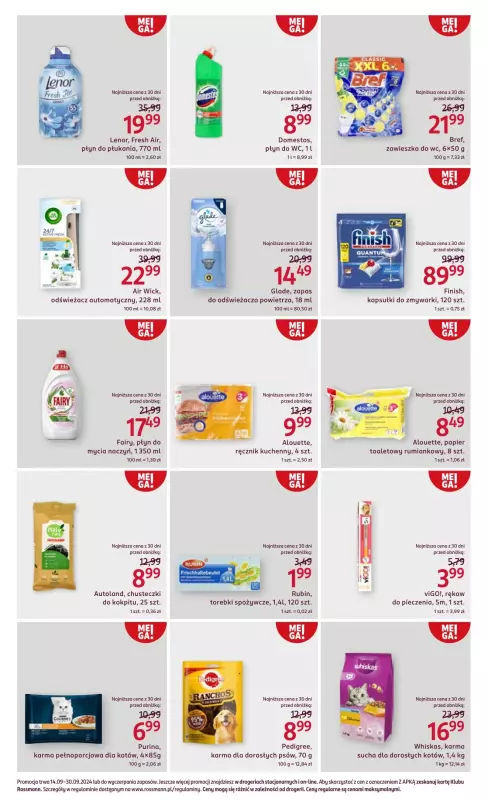 Rossmann - gazetka promocyjna Gazetka od soboty 14.09 do poniedziałku 30.09 - strona 3