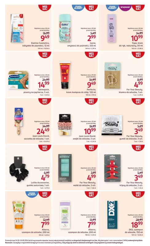 Rossmann - gazetka promocyjna Gazetka od soboty 14.09 do poniedziałku 30.09 - strona 8