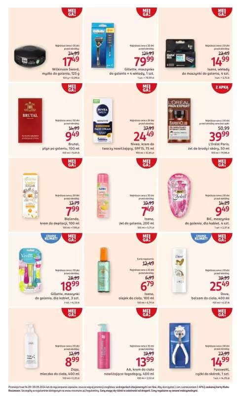 Rossmann - gazetka promocyjna Gazetka od soboty 14.09 do poniedziałku 30.09 - strona 7