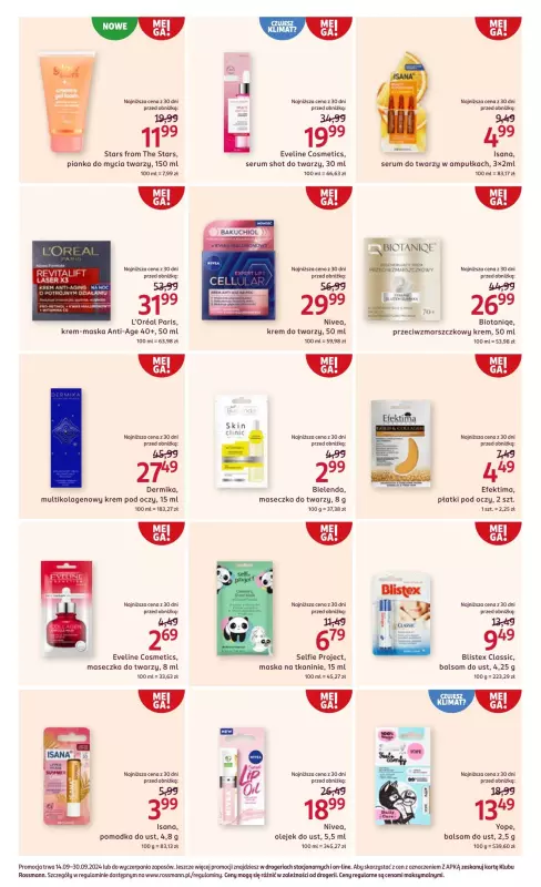 Rossmann - gazetka promocyjna Gazetka od soboty 14.09 do poniedziałku 30.09 - strona 10