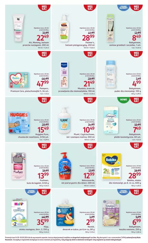 Rossmann - gazetka promocyjna Gazetka od soboty 14.09 do poniedziałku 30.09 - strona 4