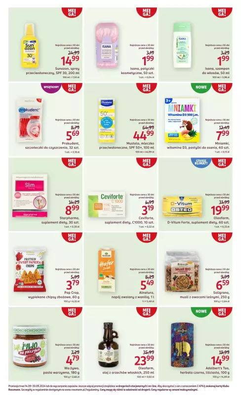 Rossmann - gazetka promocyjna Gazetka od soboty 14.09 do poniedziałku 30.09 - strona 13