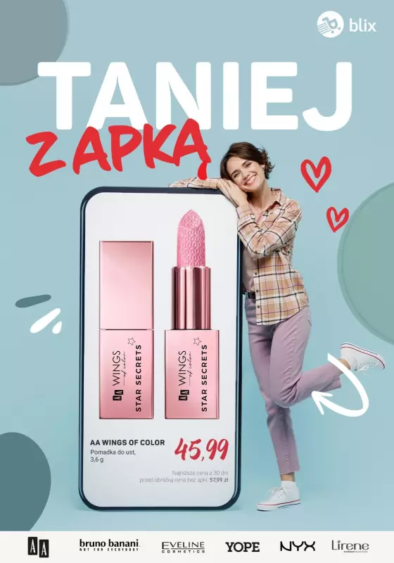 Rossmann - gazetka promocyjna TANIEJ Z APKĄ od środy 18.09 