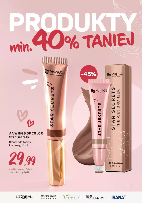 Rossmann - gazetka promocyjna MEGA - produkty min. 40% TANIEJ od poniedziałku 23.09 do poniedziałku 30.09