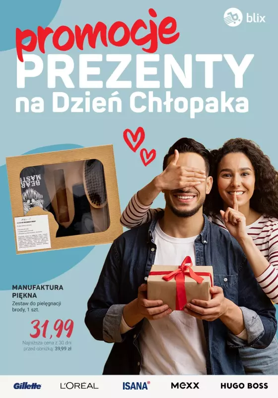 Rossmann - gazetka promocyjna Promocje na prezenty na Dzień Chłopaka od piątku 27.09 do poniedziałku 30.09