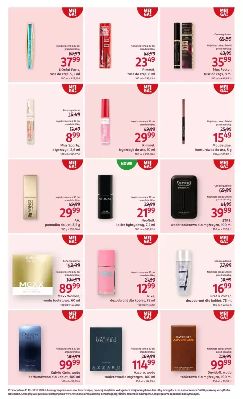 Rossmann - gazetka promocyjna Gazetka od wtorku 15.10 do środy 30.10 - strona 11