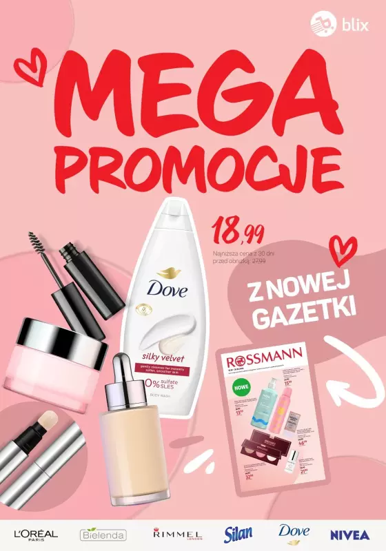 Rossmann - gazetka promocyjna MEGA promocje z nowej gazetki od wtorku 15.10 do poniedziałku 21.10