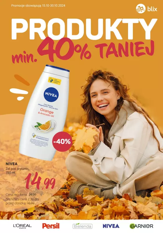 Rossmann - gazetka promocyjna Produkty min. 40% taniej od piątku 25.10 do środy 30.10