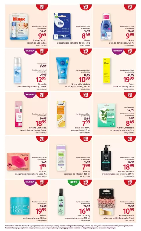 Rossmann - gazetka promocyjna Gazetka od czwartku 31.10 do piątku 15.11 - strona 8