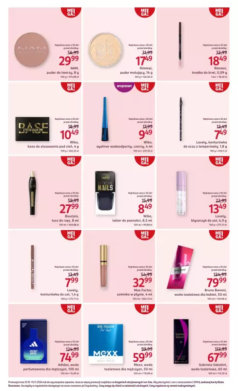 Rossmann - gazetka promocyjna Gazetka od czwartku 31.10 do piątku 15.11 - strona 11