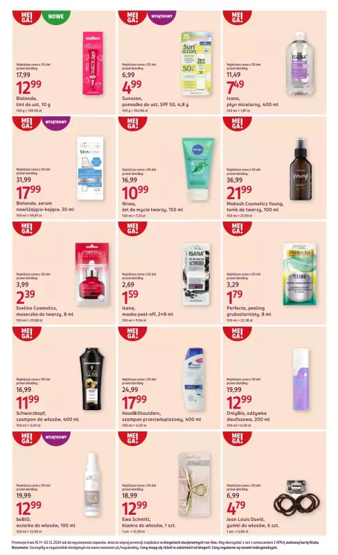 Rossmann - gazetka promocyjna Gazetka od soboty 16.11 do poniedziałku 02.12 - strona 8