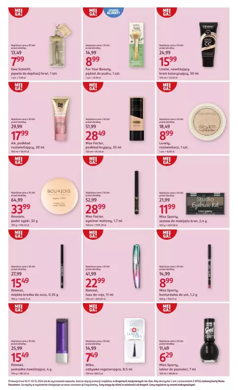 Rossmann - gazetka promocyjna Gazetka od soboty 16.11 do poniedziałku 02.12 - strona 11