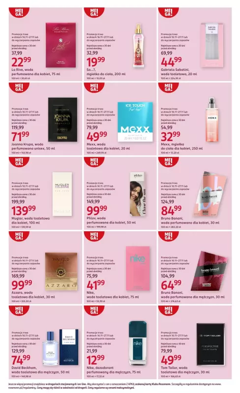 Rossmann - gazetka promocyjna Gazetka od soboty 16.11 do poniedziałku 02.12 - strona 10