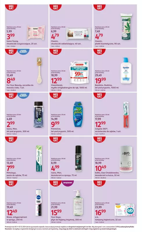 Rossmann - gazetka promocyjna Gazetka od soboty 16.11 do poniedziałku 02.12 - strona 7