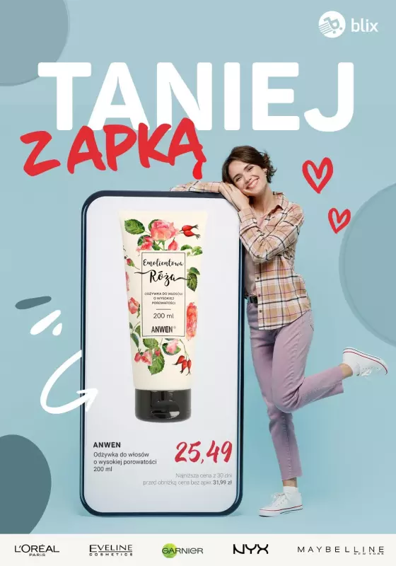 Rossmann - gazetka promocyjna Taniej Z APKĄ - sprawdź promocje! od czwartku 21.11 