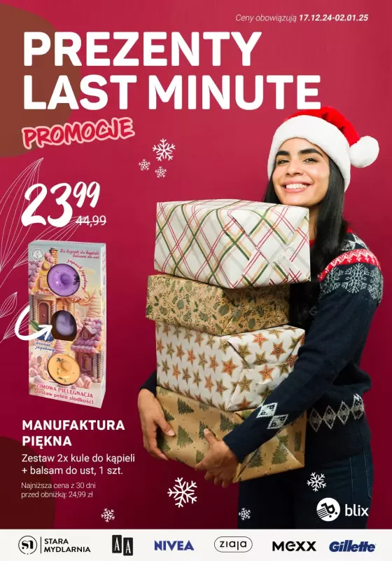 Rossmann - gazetka promocyjna Prezenty LAST MINUTE od czwartku 19.12 