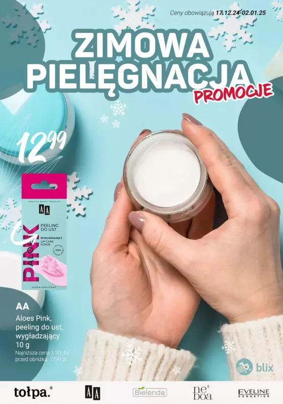 Rossmann - gazetka promocyjna Zimowa pielęgnacja - PROMOCJE od środy 25.12 