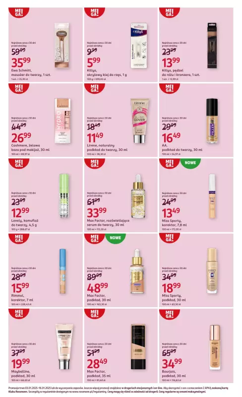 Rossmann - gazetka promocyjna Gazetka od piątku 03.01 do czwartku 16.01 - strona 3