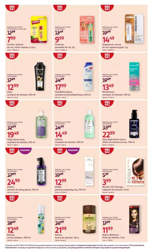 Rossmann - gazetka promocyjna Gazetka od piątku 03.01 do czwartku 16.01 - strona 10