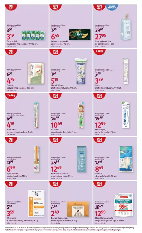 Rossmann - gazetka promocyjna Gazetka od piątku 03.01 do czwartku 16.01 - strona 6