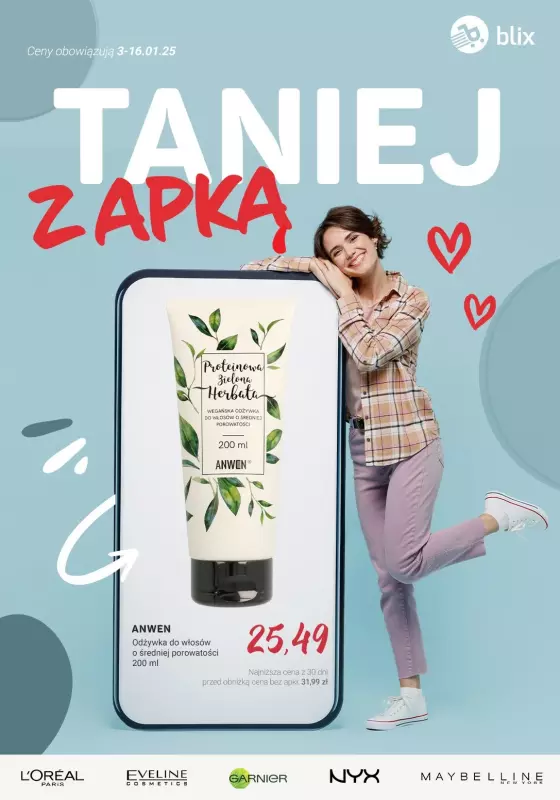 Rossmann - gazetka promocyjna Taniej Z APKĄ - sprawdź promocje! od soboty 04.01 