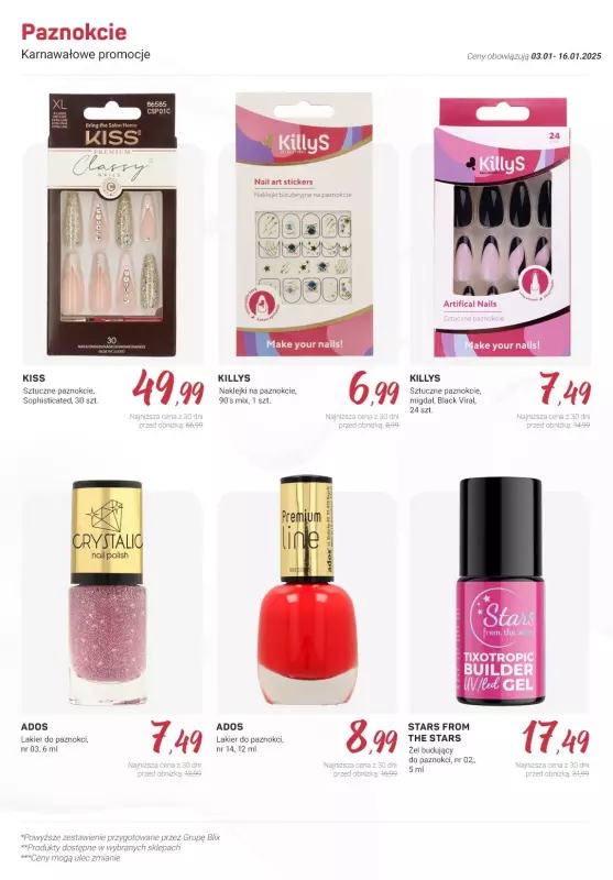 Rossmann - gazetka promocyjna Karnawałowe PROMOCJE od soboty 11.01 do czwartku 16.01 - strona 8