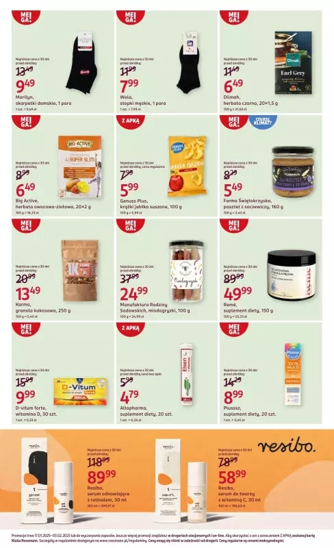 Rossmann - gazetka promocyjna Gazetka od piątku 17.01 do poniedziałku 03.02 - strona 14