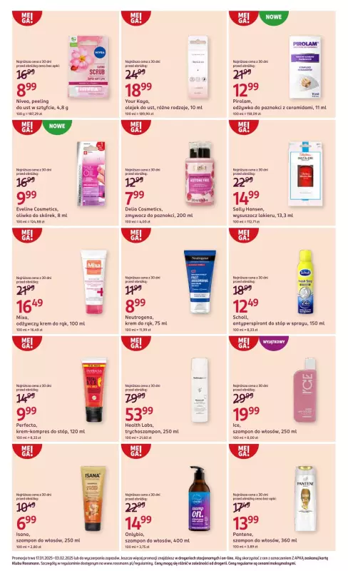 Rossmann - gazetka promocyjna Gazetka od piątku 17.01 do poniedziałku 03.02 - strona 10