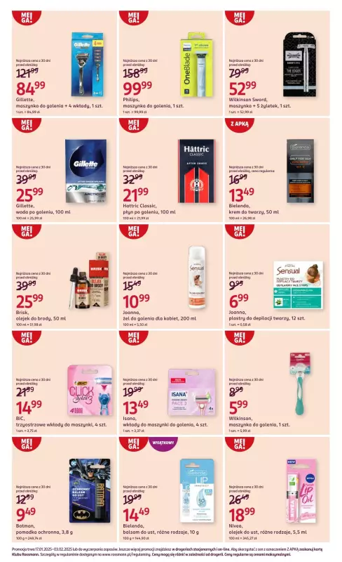 Rossmann - gazetka promocyjna Gazetka od piątku 17.01 do poniedziałku 03.02 - strona 9