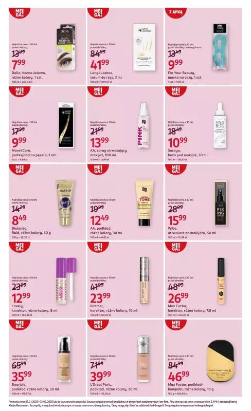 Rossmann - gazetka promocyjna Gazetka od piątku 17.01 do poniedziałku 03.02 - strona 3