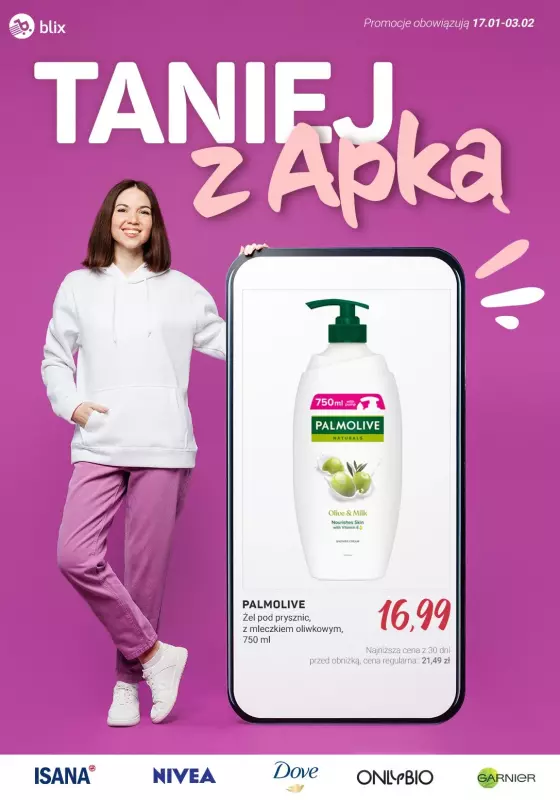 Rossmann - gazetka promocyjna Taniej Z APKĄ - sprawdź promocje! od soboty 18.01 