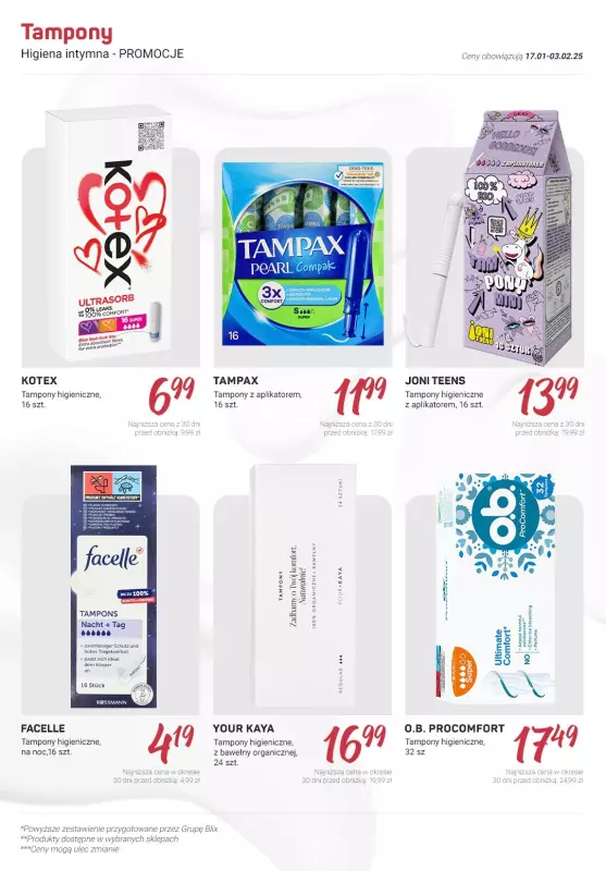 Rossmann - gazetka promocyjna Higiena intymna - PROMOCJE od wtorku 21.01  - strona 7