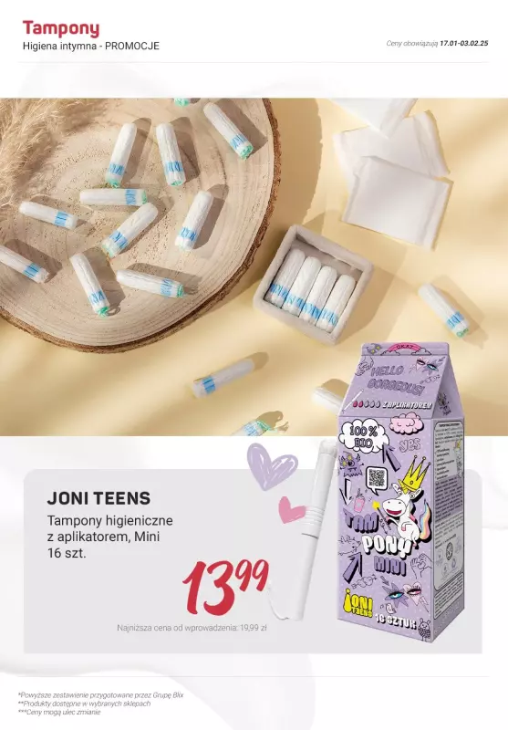 Rossmann - gazetka promocyjna Higiena intymna - PROMOCJE od wtorku 21.01  - strona 6