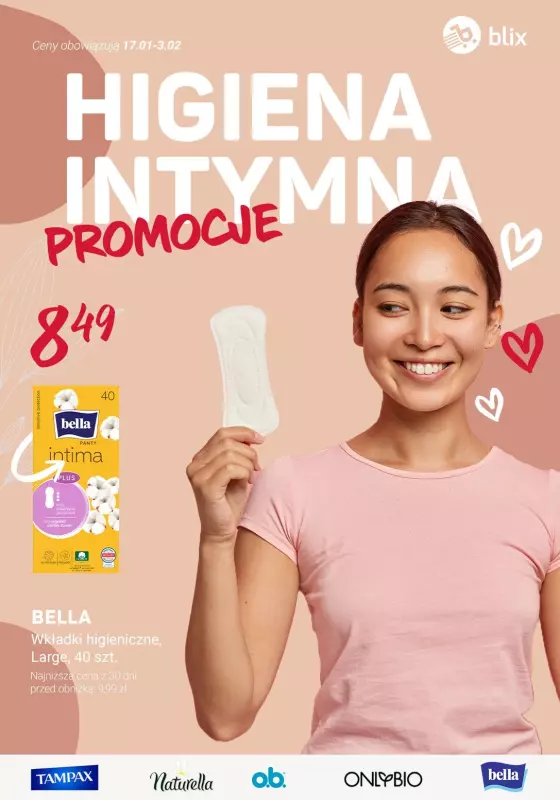 Rossmann - gazetka promocyjna Higiena intymna - PROMOCJE od wtorku 21.01 