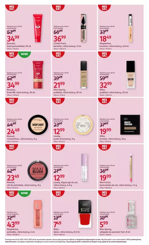 Rossmann - gazetka promocyjna Gazetka od wtorku 04.02 do wtorku 18.02 - strona 4