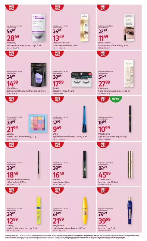 Rossmann - gazetka promocyjna Gazetka od wtorku 04.02 do wtorku 18.02 - strona 3