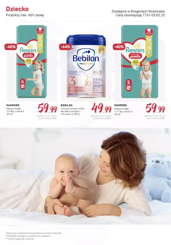 Rossmann - gazetka promocyjna Produkty min. 40% taniej od czwartku 30.01 do poniedziałku 03.02 - strona 9