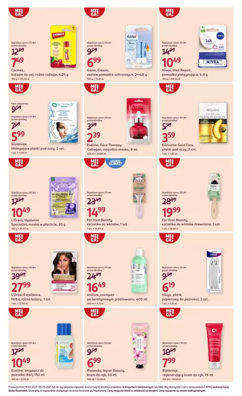 Rossmann - gazetka promocyjna Gazetka od środy 19.02 do środy 05.03 - strona 10